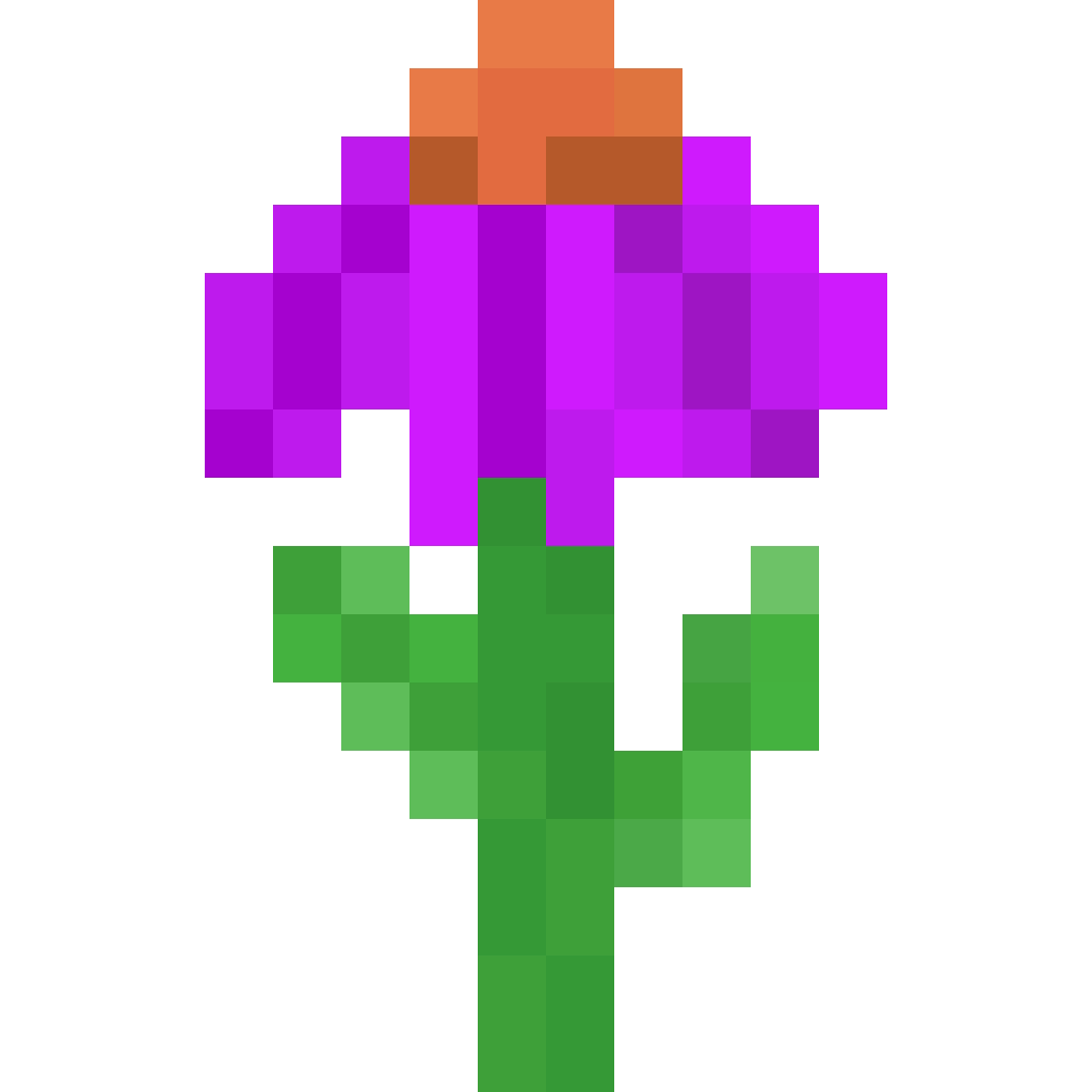 blue flower